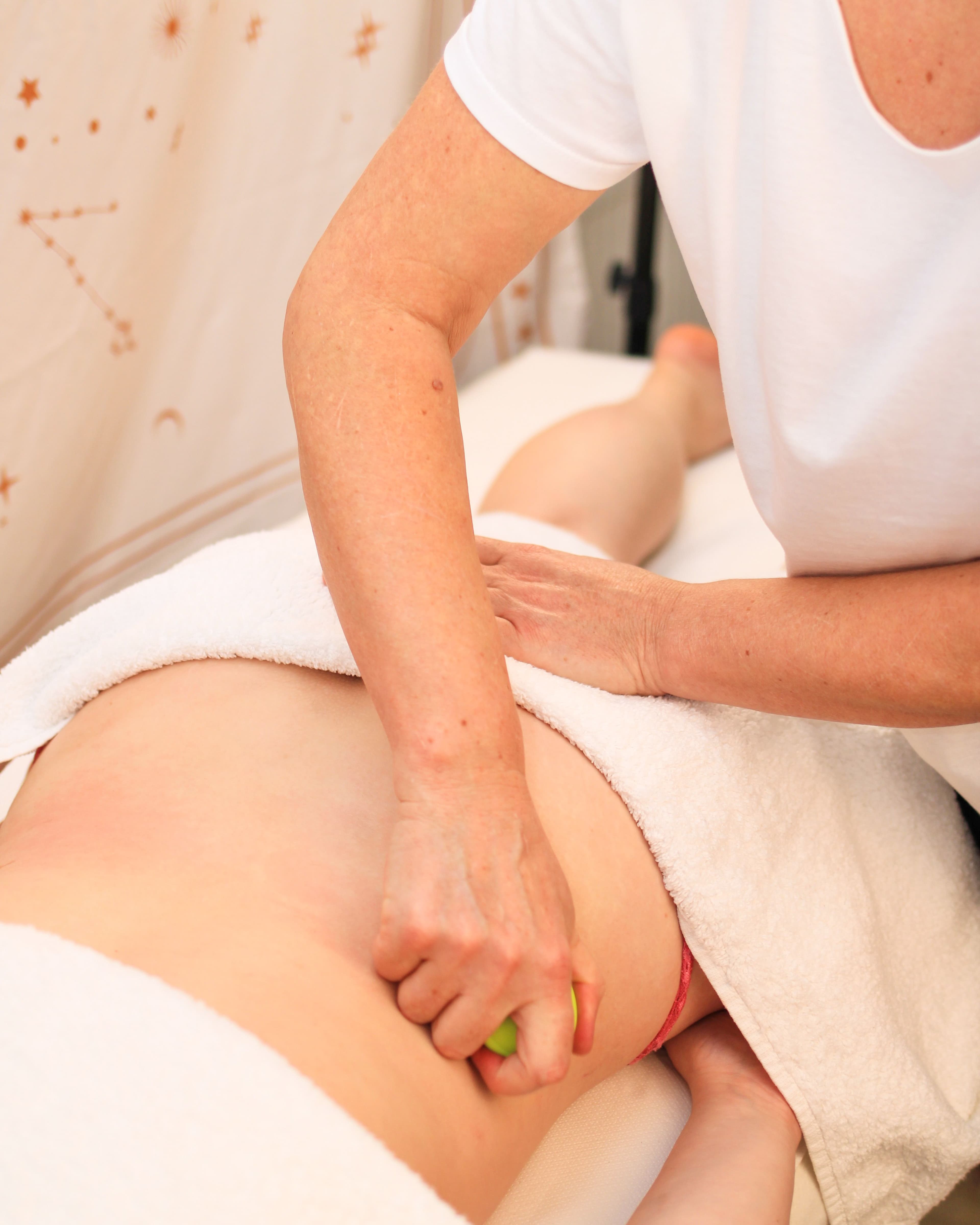 Karen Maria's treatment room in Tenerife, where holistic massage sessions take place